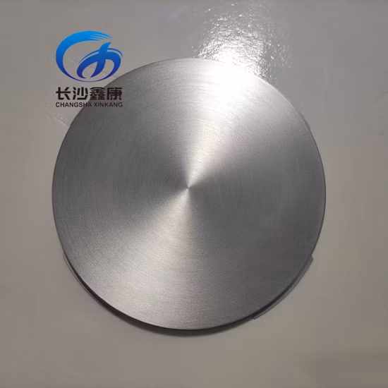 Xinkang Tial 67/33at% 스퍼터링 타겟 티타늄 알루미늄 합금 타겟 Tial 50/50at%
